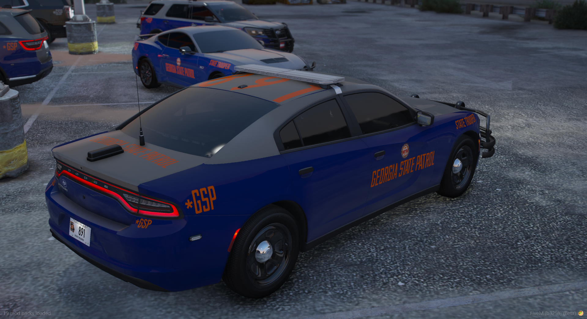 ASP Charger — Rear